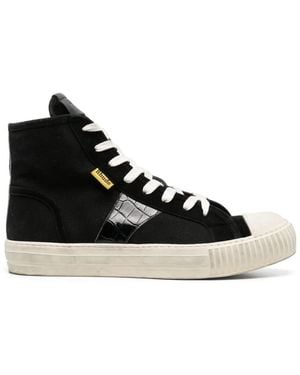 Rhude Bel Airs High-Top Trainers - Black