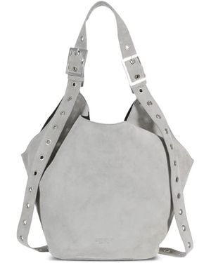 Dondup Bolso De Hombro Con Detalle De Hebilla - Gris