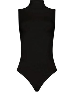 Wolford High-Neck Sleeveless Body - Black