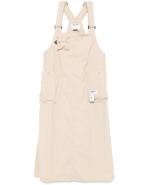 Musium Div. Pinafore Dress - Natural