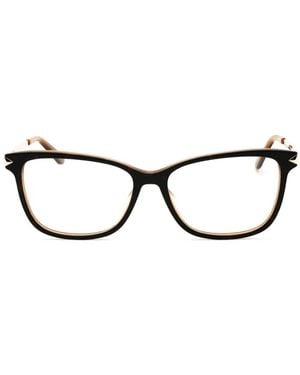 Guess Rectangle-Frame Glasses - Black