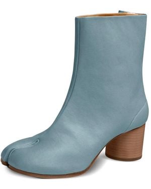 Maison Margiela Botas con puntera Tabi - Azul