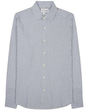 MC2 Saint Barth Pamplona Striped Shirt - Grey