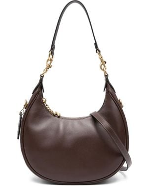 COACH Jonie 22 Chain-Embellished Shoulder Bag - Brown