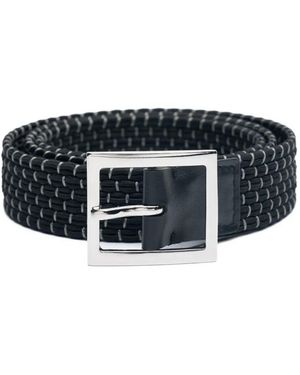 Amiri Braided Skater Belt - Black
