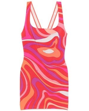 Emilio Pucci Iride ドレス - レッド