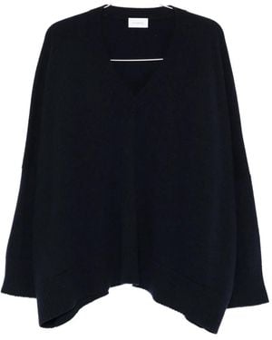 Malo V-Neck Cashmere Sweater - Black