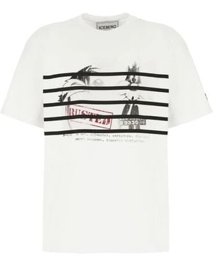 Iceberg Cotton T-Shirt - White
