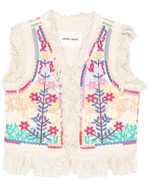 Antik Batik Vest - Pink