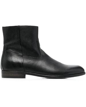 Buttero Zipped Ankle Boots - Black