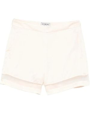 Iceberg Side-Pocket Shorts - Natural