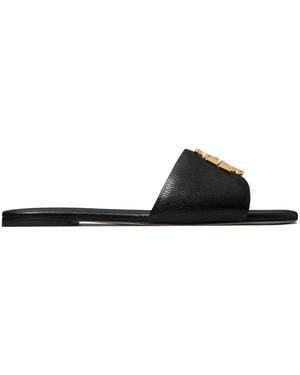 Tory Burch Eleanor Slides - Black