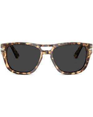Persol Square-Frame Sunglasses - Black