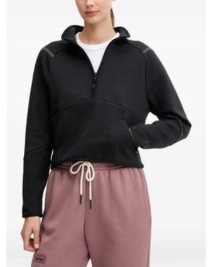 Under Armour Sweater Met Ritskraag - Zwart