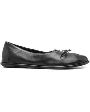 Officine Creative Fotayne Bow-Detail Ballet Flats - Black