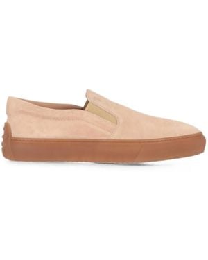Tod's Gommino-Detail Slip-On Trainers - Pink
