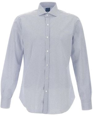 Barba Napoli Overhemd - Blauw