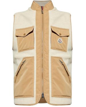 Moncler Vest "Karakai" - Natural