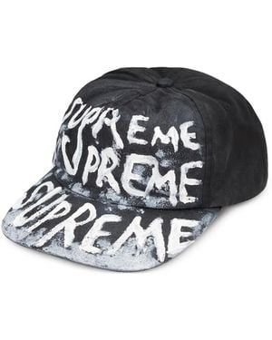 Supreme Painted 5-Panel Cap - Black