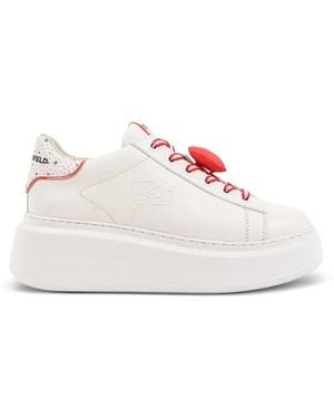 KARL LAGERFELD Baskets Anakapri Love Keeper - White