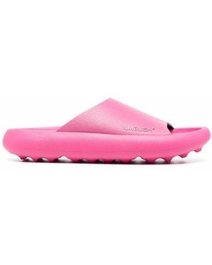 Ambush Pantoletten Mit Logo-Print - Pink