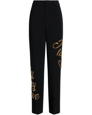 Cinq À Sept Collins Fluwelen Broek - Zwart