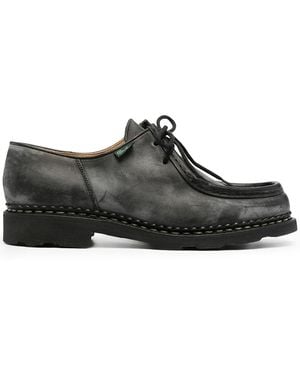 Paraboot Loafer Mit Schnürung - Schwarz