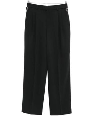 Ami Paris Pleated Pants - Black