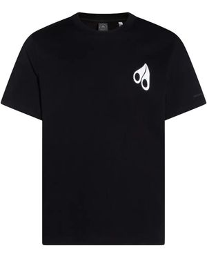 Moose Knuckles Logo T-Shirt - Black