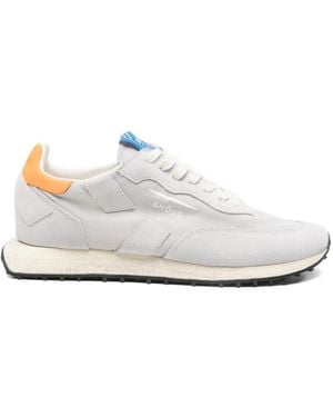 GHŌUD Rush Panelled Trainers - White