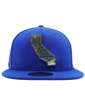 KTZ 59Fifty Metal-Badge Cap - Blue