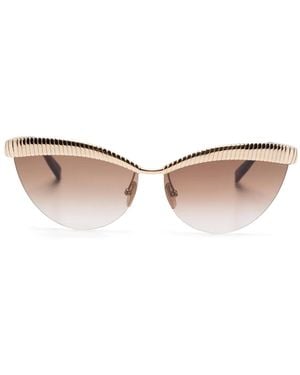 BVLGARI Tubogas Sunglasses - White