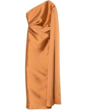 Solace London Veya Maxi Dress - Brown
