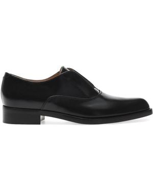 Gianvito Rossi Baxter Oxfords - Black