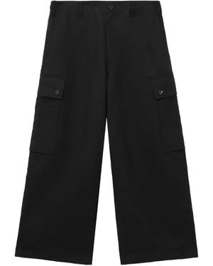 Comme des Garçons Pantaloni Con Tasca Cargo - Nero