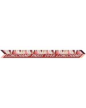 Longchamp Patterned Scarf - Pink
