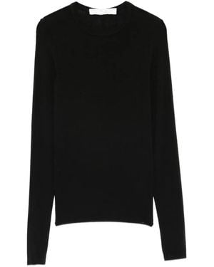 Tela Long-Sleeve Top - Black