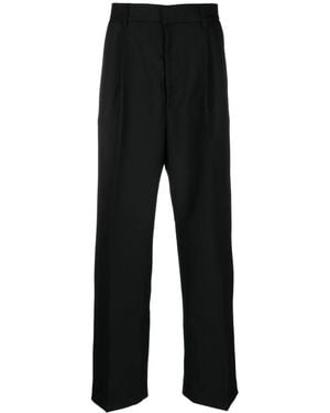 Winnie NY Wool-Blend Straight Pants - Black