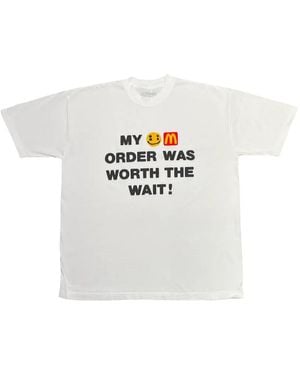 Travis Scott X Mcdonald's Graphic-Print Short-Sleeve T-Shirt - White