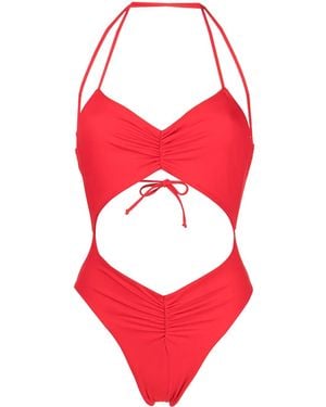 Sian Swimwear Carlotta カットアウト 水着 - レッド