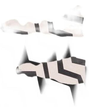 Missoni Zigzag-Print Triangle Scarf - White
