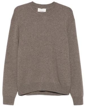 Lisa Yang Crew-Neck Cashmere Jumper - Brown