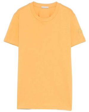 Moncler Crew-Neck T-Shirt - Orange