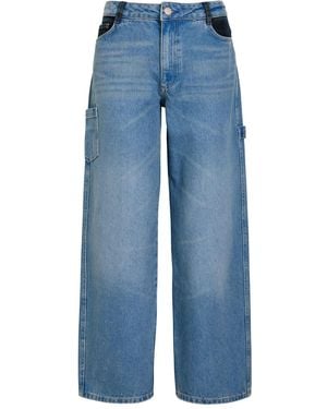 Damson Madder Jeans Con Design A Cinque Tasche - Blu