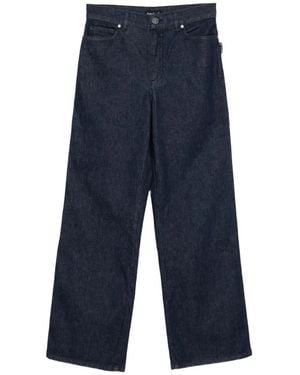 agnès b. Logo-Patch Jeans - Blue