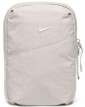 Nike Aura Zip-Fastening Backpack Bag - White