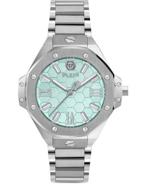 Philipp Plein Reloj Lady Royal De 39 Mm - Azul