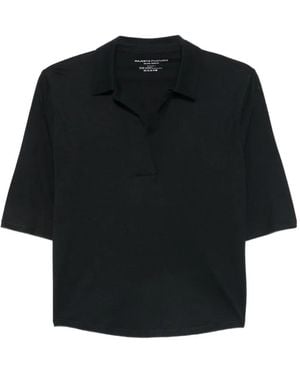 Majestic Filatures V-neck T-shirt - Schwarz