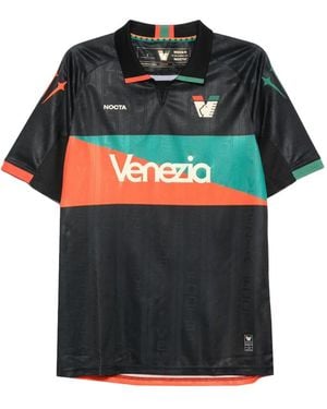 VENEZIA FC X Nocta Logo-Print Short-Sleeve T-Shirt - Black
