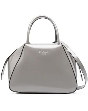 Prada Kleine Supernova Handtasche - Grau